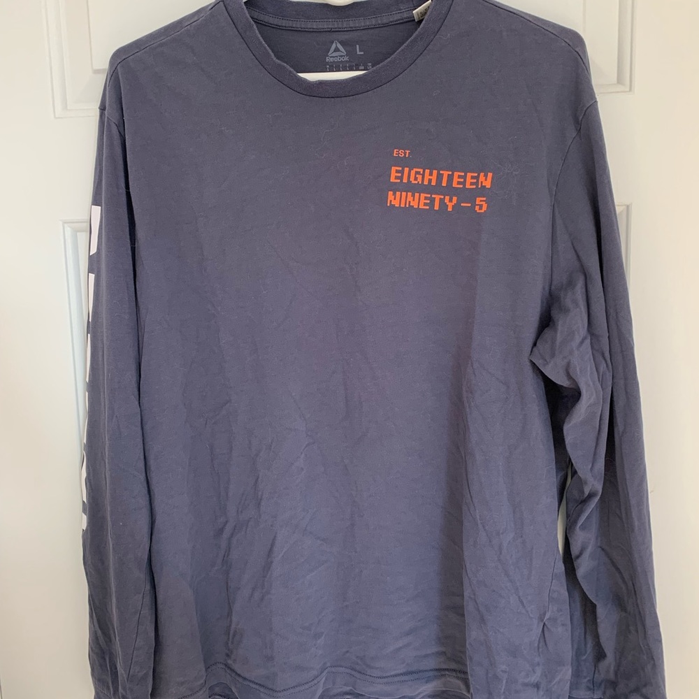 Reebok navy long sleeve